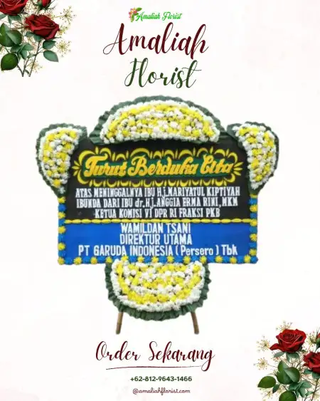 Papan Bunga Duka Putat Gede